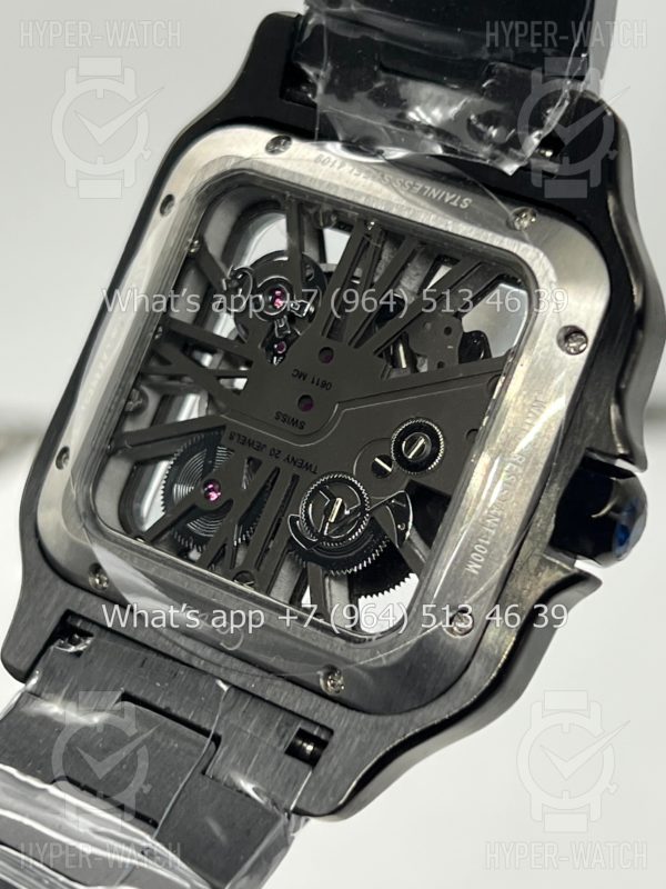 Товар Cartier Santos de Cartier Skeleton 40mm Art 9071 Фото 20 - Cartier Santos de Cartier Skeleton 40mm Art 9071