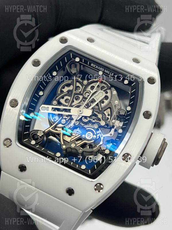 Товар Richard Mille RM 055 White Bubba Watson Ceramic Art 9076 Фото 6 - Richard Mille RM 055 White Bubba Watson Ceramic Art 9076