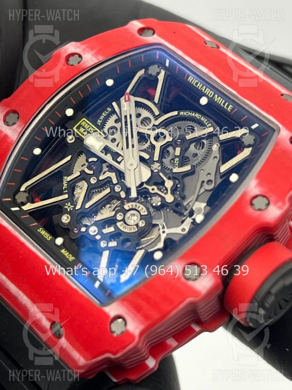 Товар Richard Mille RM 035-02 Rafa Red Black Фото 4 - Richard Mille RM 035-02 Rafa Red Black