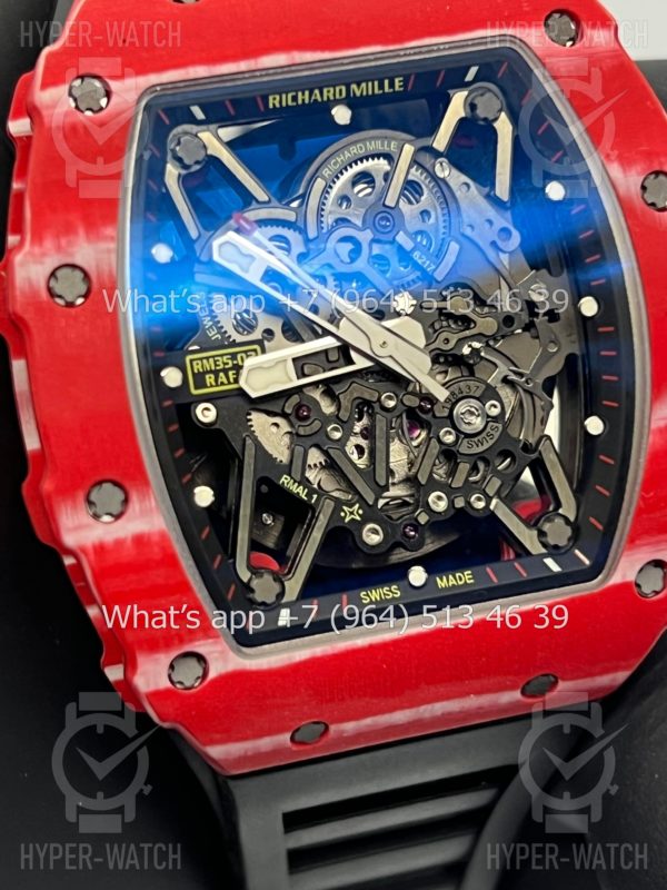 Товар Richard Mille RM 035-02 Rafa Red Black Фото 5 - Richard Mille RM 035-02 Rafa Red Black
