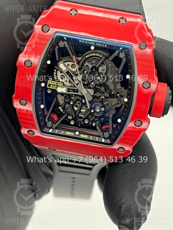 Товар Richard Mille RM 035-02 Rafa Red Black Фото 8 - Richard Mille RM 035-02 Rafa Red Black