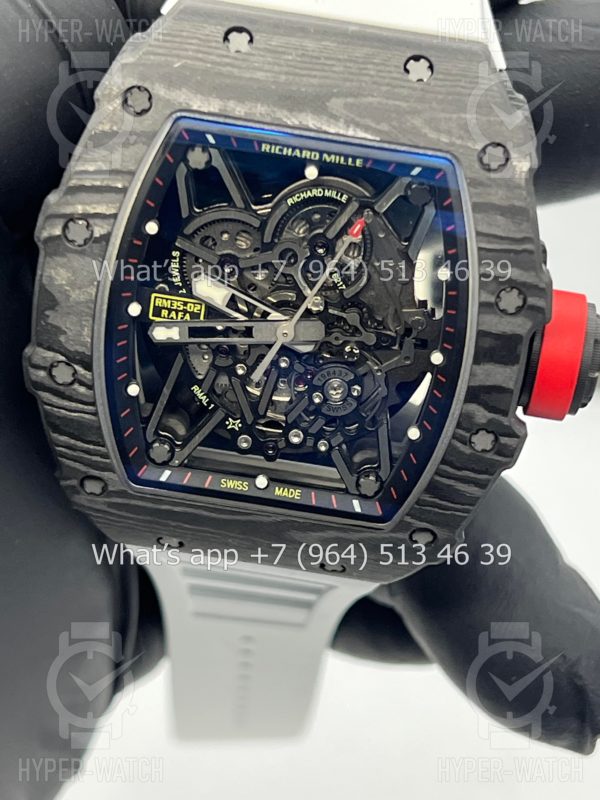Товар Richard Mille RM 035-02 Rafa Carbon Black White Фото 2 - Richard Mille RM 035-02 Rafa Carbon Black White