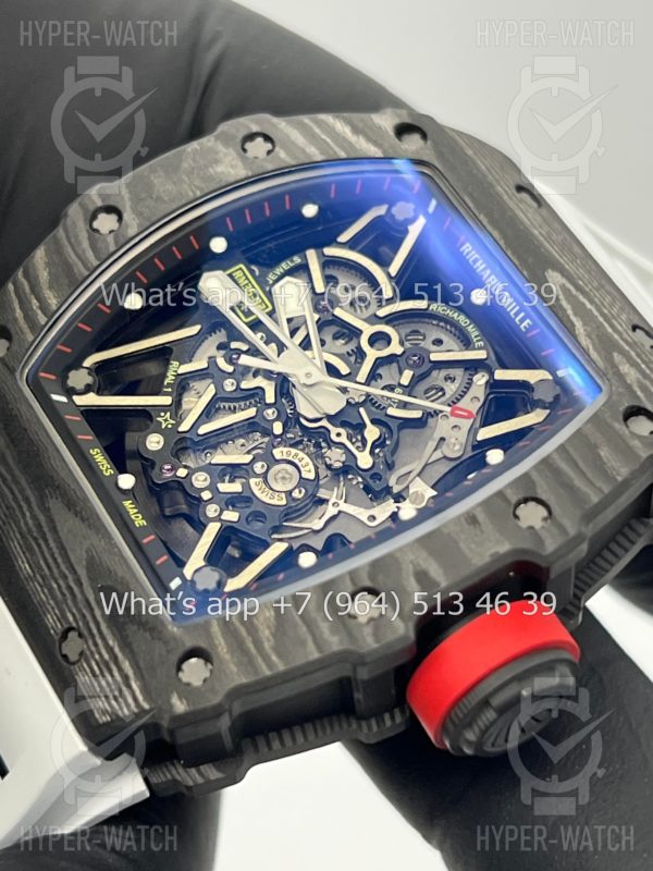 Товар Richard Mille RM 035-02 Rafa Carbon Black White Фото 6 - Richard Mille RM 035-02 Rafa Carbon Black White