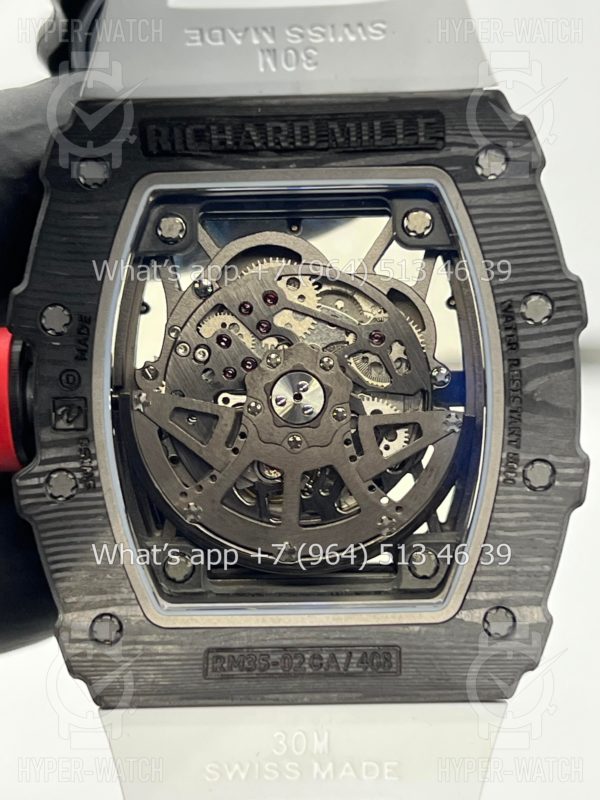 Товар Richard Mille RM 035-02 Rafa Carbon Black White Фото 19 - Richard Mille RM 035-02 Rafa Carbon Black White