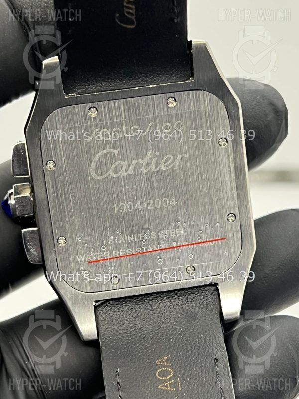 Товар Cartier Santos 100 XL Chronograph 41mm Art 9059 Фото 19 - Cartier Santos 100 XL Chronograph 41mm Art 9059