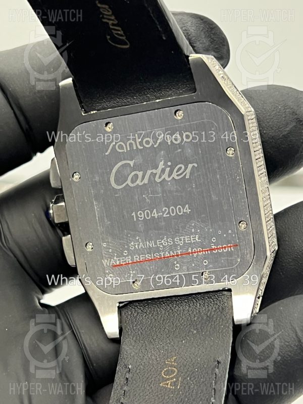Товар Cartier Santos 100 XL Chronograph 41mm Art 9059 Фото 20 - Cartier Santos 100 XL Chronograph 41mm Art 9059