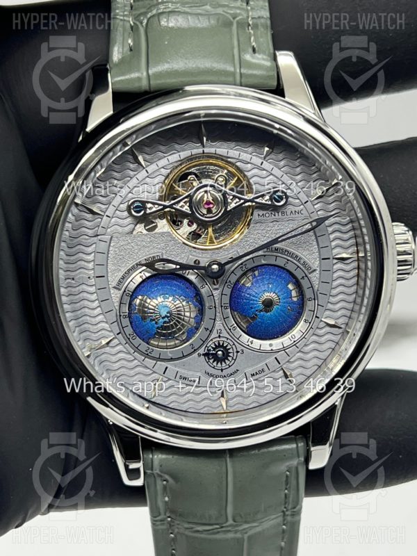 Товар Montblanc Collection Villeret Tourbillon Cylindrique NightSky Geospheres 44mm Art 8816 Фото 5 - Montblanc Collection Villeret Tourbillon Cylindrique NightSky Geospheres 44mm Art 8816