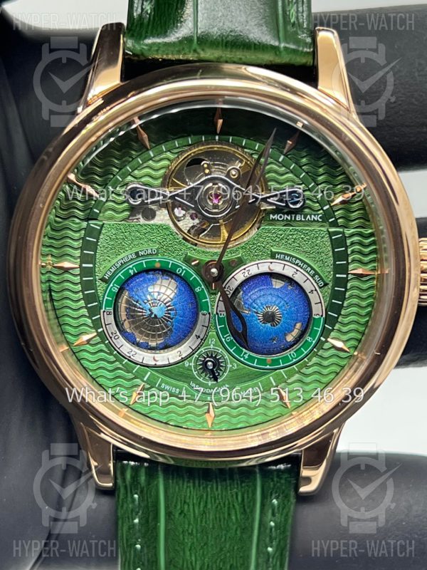 Фото 4 - Montblanc Collection Villeret Tourbillon Cylindrique NightSky Geospheres 44mm Art 8818