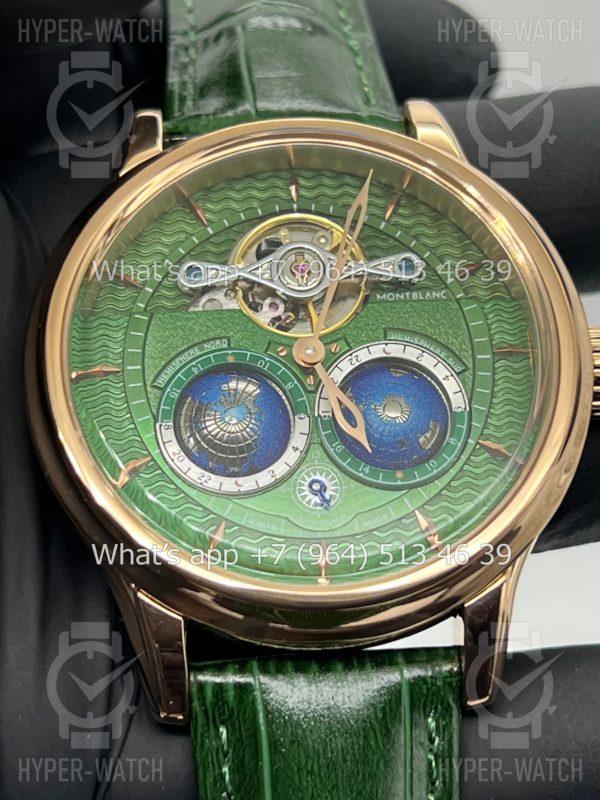 Фото 6 - Montblanc Collection Villeret Tourbillon Cylindrique NightSky Geospheres 44mm Art 8818