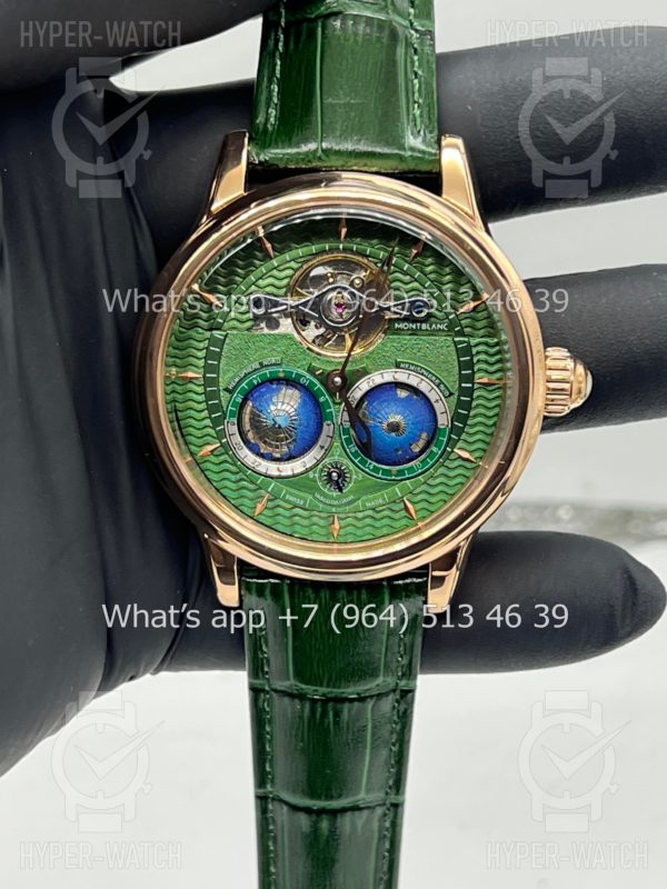 Фото 8 - Montblanc Collection Villeret Tourbillon Cylindrique NightSky Geospheres 44mm Art 8818