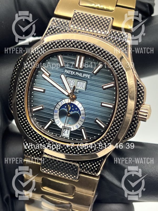 Фото 2 - Patek Philippe Nautilus 40mm Engraved Art 9104