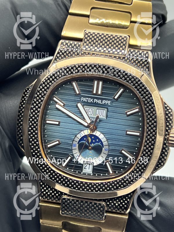 Фото 4 - Patek Philippe Nautilus 40mm Engraved Art 9104