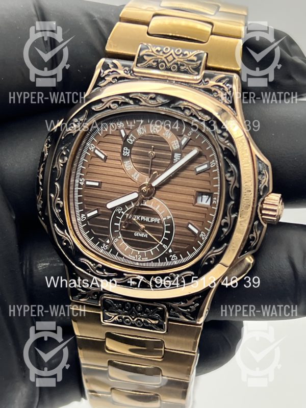 Фото 2 - Patek Philippe Nautilus 44mm Engraved Art 9088