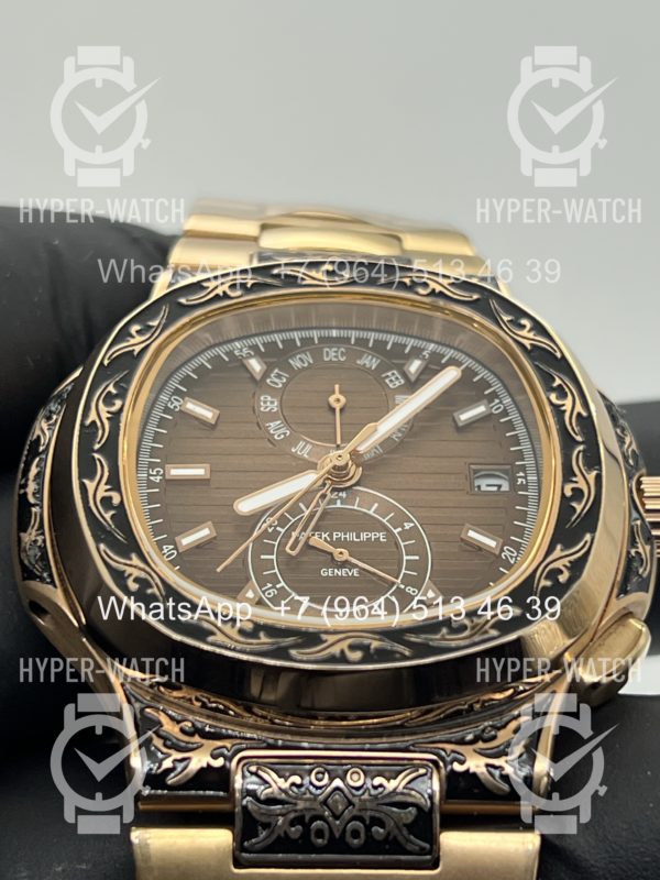 Фото 3 - Patek Philippe Nautilus 44mm Engraved Art 9088