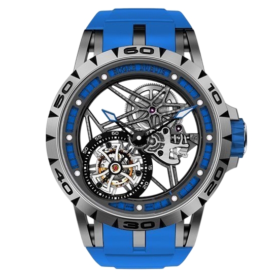 Товар Roger Dubuis Excalibur 45mm Flying Tourbillon Blue Фото 1 - Roger Dubuis Excalibur 45mm Flying Tourbillon Blue