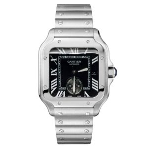Фото 36 - Cartier Santos De Cartier 40mm Dual Time Art 8994