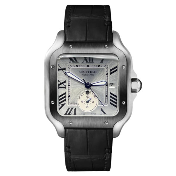 Фото 1 - Cartier Santos De Cartier 40mm Dual Time Art 8998