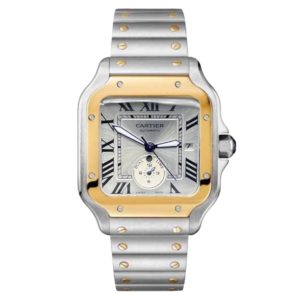 Фото 69 - Cartier Santos De Cartier 40mm Dual Time Art 8996