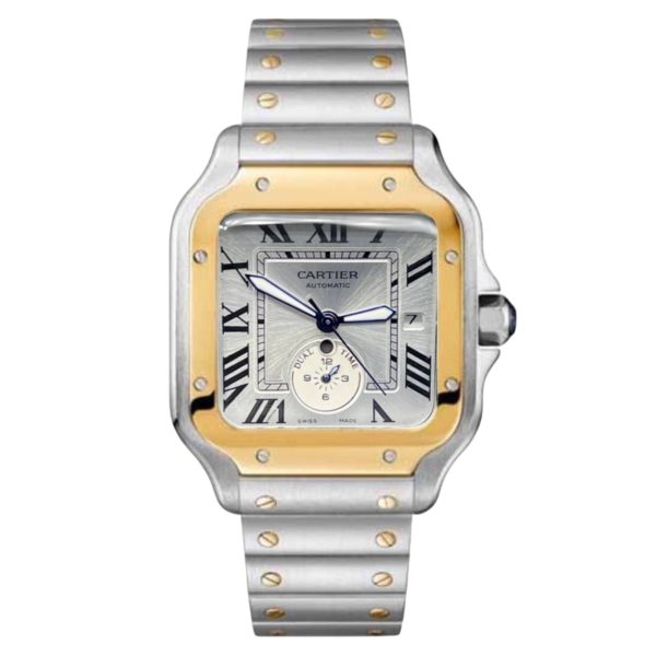 Фото 1 - Cartier Santos De Cartier 40mm Dual Time Art 8996