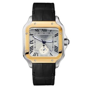 Фото 50 - Cartier Santos De Cartier 40mm Dual Time Art 9003