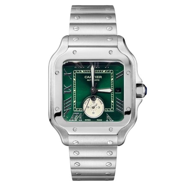 Фото 1 - Cartier Santos De Cartier 40mm Dual Time Art 8992