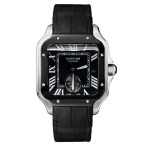 Фото 60 - Cartier Santos De Cartier 40mm Dual Time Art 9002