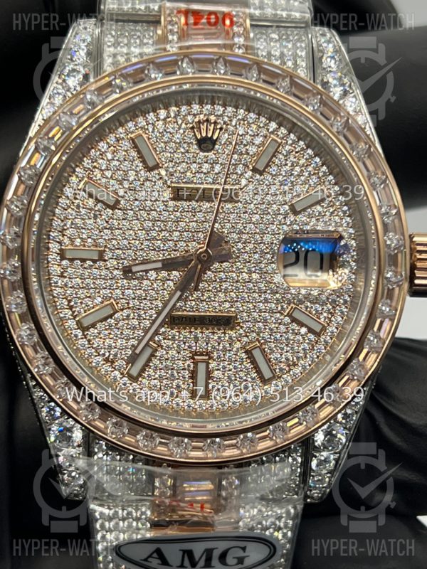 Товар Rolex Datejust 41mm 126300 Diamond Steel Art 9167 Фото 3 - Rolex Datejust 41mm 126300 Diamond Steel Art 9167