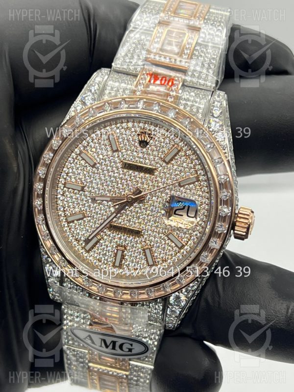 Товар Rolex Datejust 41mm 126300 Diamond Steel Art 9167 Фото 7 - Rolex Datejust 41mm 126300 Diamond Steel Art 9167