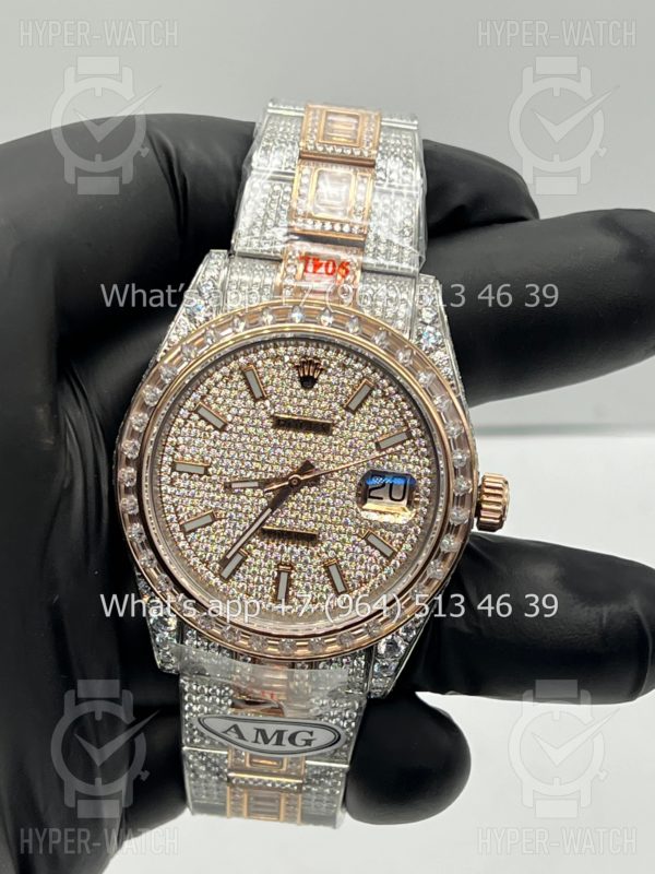 Товар Rolex Datejust 41mm 126300 Diamond Steel Art 9167 Фото 8 - Rolex Datejust 41mm 126300 Diamond Steel Art 9167