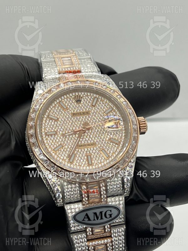 Товар Rolex Datejust 41mm 126300 Diamond Steel Art 9167 Фото 9 - Rolex Datejust 41mm 126300 Diamond Steel Art 9167