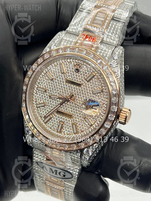 Товар Rolex Datejust 41mm 126300 Diamond Steel Art 9167 Фото 11 - Rolex Datejust 41mm 126300 Diamond Steel Art 9167