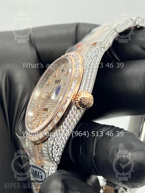 Товар Rolex Datejust 41mm 126300 Diamond Steel Art 9167 Фото 12 - Rolex Datejust 41mm 126300 Diamond Steel Art 9167
