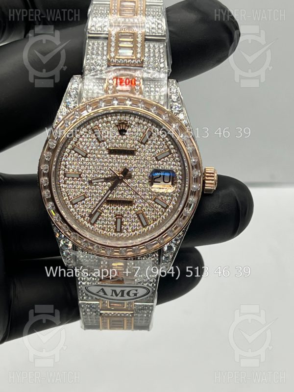 Товар Rolex Datejust 41mm 126300 Diamond Steel Art 9167 Фото 14 - Rolex Datejust 41mm 126300 Diamond Steel Art 9167