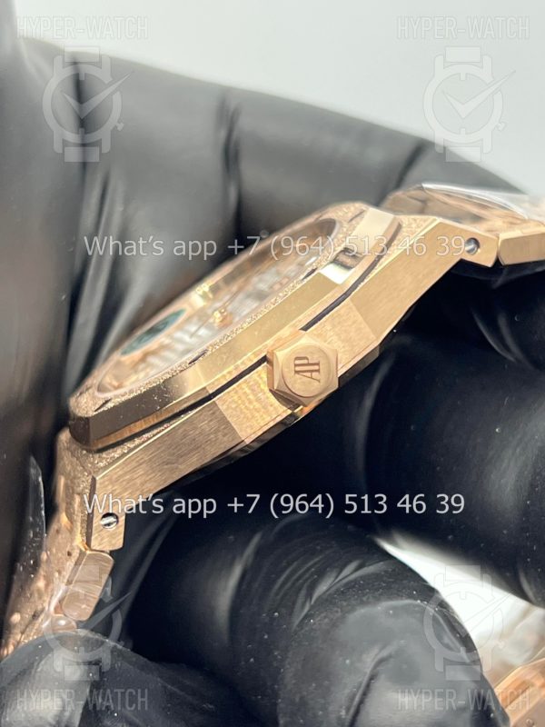 Товар Audemars Piguet Royal Oak 37mm 15454OR.GG.1259OR.01 Frosted Фото 6 - Audemars Piguet Royal Oak 37mm 15454OR.GG.1259OR.01 Frosted