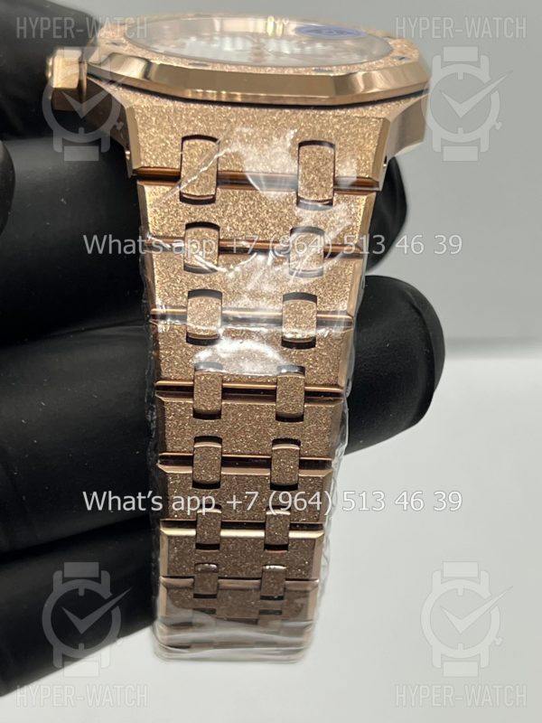Товар Audemars Piguet Royal Oak 37mm 15454OR.GG.1259OR.01 Frosted Фото 11 - Audemars Piguet Royal Oak 37mm 15454OR.GG.1259OR.01 Frosted