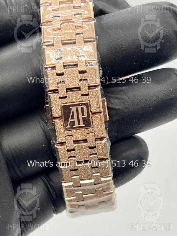 Товар Audemars Piguet Royal Oak 37mm 15454OR.GG.1259OR.01 Frosted Фото 13 - Audemars Piguet Royal Oak 37mm 15454OR.GG.1259OR.01 Frosted