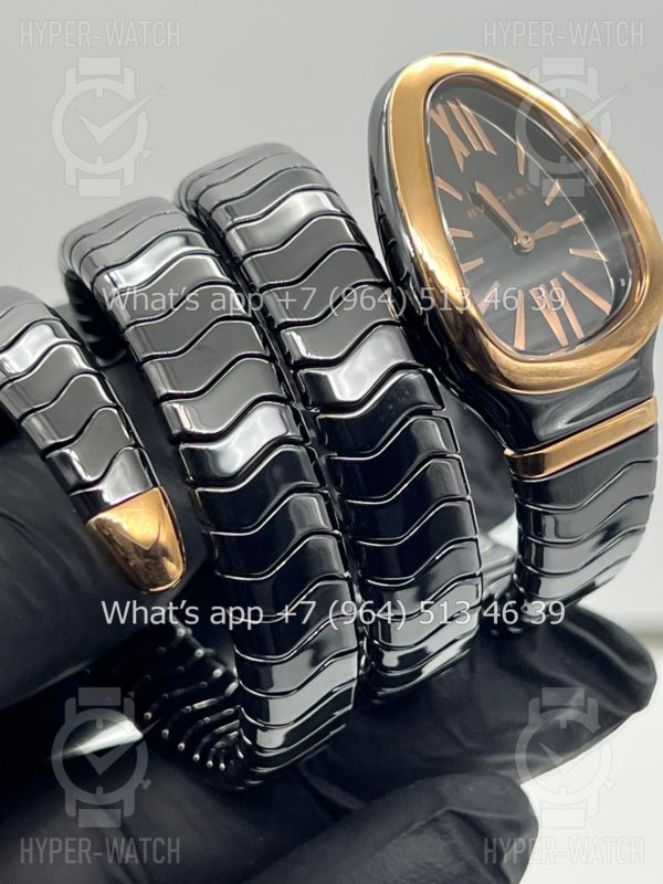 Товар Bvlgari Serpenti Spiga 35mm Ceramic Black Фото 6 - Bvlgari Serpenti Spiga 35mm Ceramic Black