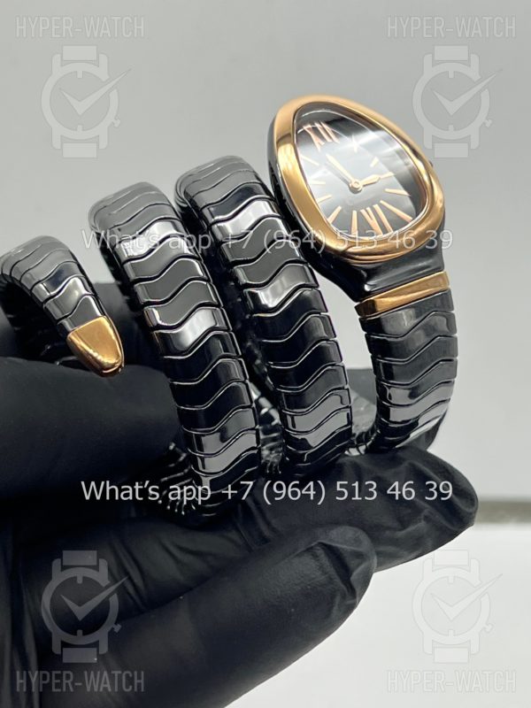 Товар Bvlgari Serpenti Spiga 35mm Ceramic Black Фото 17 - Bvlgari Serpenti Spiga 35mm Ceramic Black