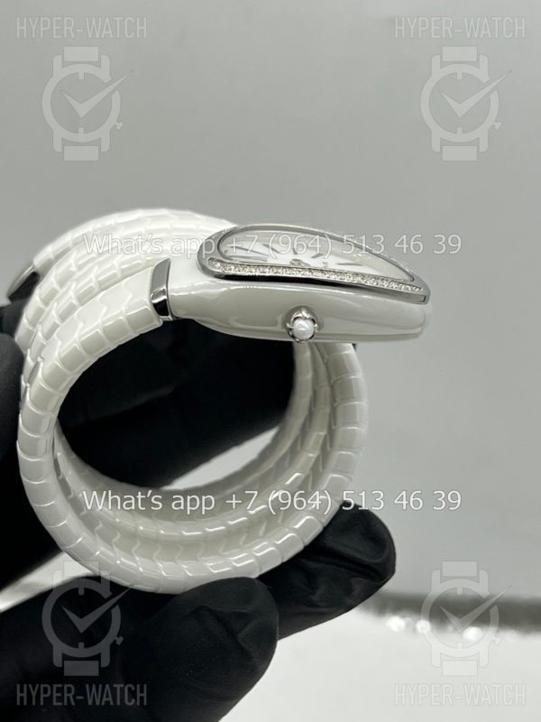 Товар Bvlgari Serpenti Spiga 35mm White Ceramic Steel Фото 16 - Bvlgari Serpenti Spiga 35mm White Ceramic Steel