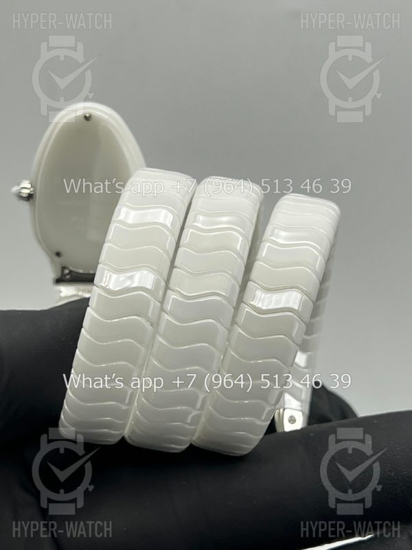 Товар Bvlgari Serpenti Spiga 35mm White Ceramic Steel Фото 19 - Bvlgari Serpenti Spiga 35mm White Ceramic Steel