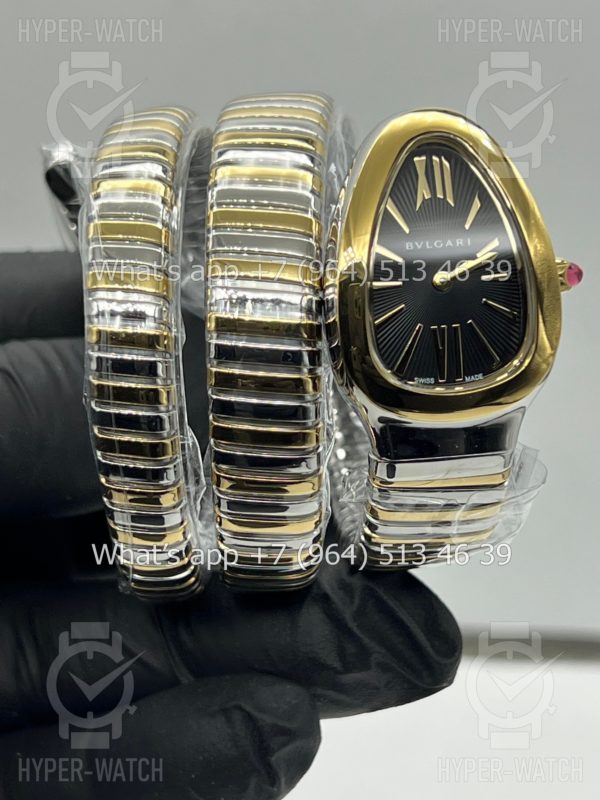 Товар Bvlgari Serpenti Tubogas 35mm Black Steel Фото 2 - Bvlgari Serpenti Tubogas 35mm Black Steel