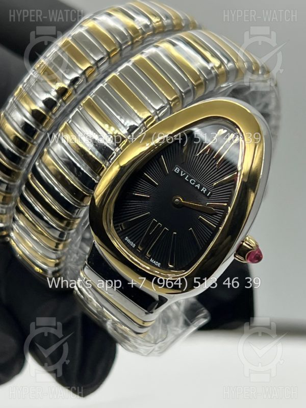 Товар Bvlgari Serpenti Tubogas 35mm Black Steel Фото 4 - Bvlgari Serpenti Tubogas 35mm Black Steel