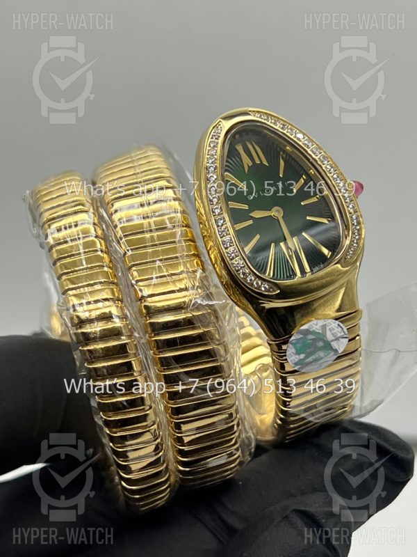 Товар Bvlgari Serpenti Tubogas 35mm Yellow Green Фото 7 - Bvlgari Serpenti Tubogas 35mm Yellow Green