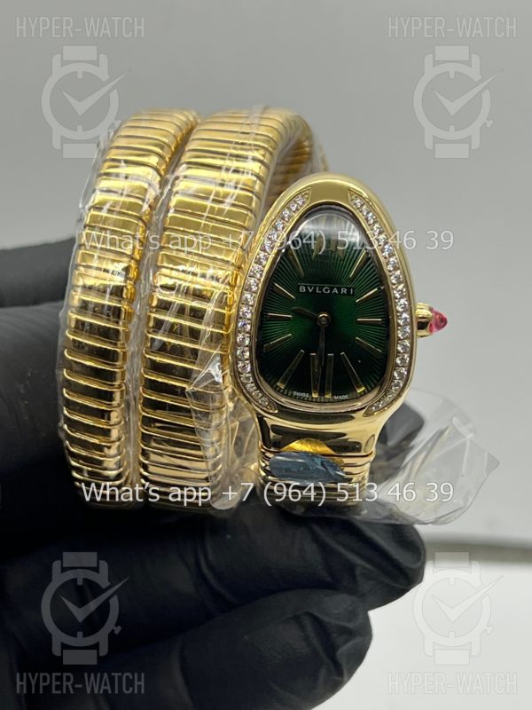 Товар Bvlgari Serpenti Tubogas 35mm Yellow Green Фото 13 - Bvlgari Serpenti Tubogas 35mm Yellow Green