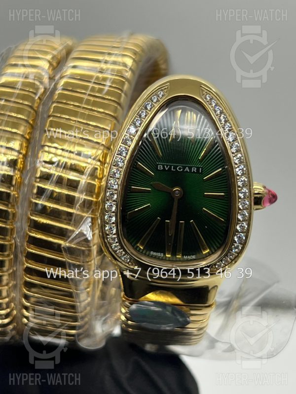 Товар Bvlgari Serpenti Tubogas 35mm Yellow Green Фото 19 - Bvlgari Serpenti Tubogas 35mm Yellow Green