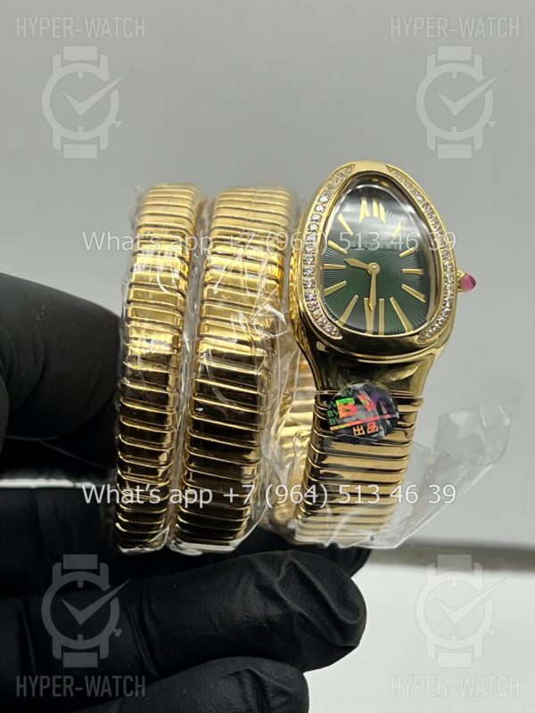 Товар Bvlgari Serpenti Tubogas 35mm Yellow Green Фото 21 - Bvlgari Serpenti Tubogas 35mm Yellow Green