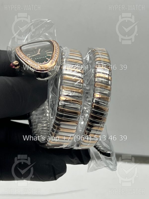 Фото 9 - Bvlgari Serpenti Tubogas 35mm 102791 Green