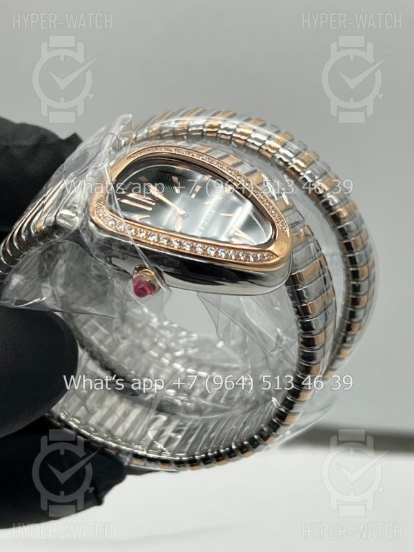 Фото 13 - Bvlgari Serpenti Tubogas 35mm 102791 Green