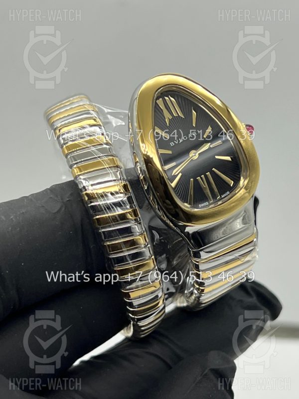 Товар Bvlgari Serpenti Tubogas 35mm Steel Black Фото 5 - Bvlgari Serpenti Tubogas 35mm Steel Black