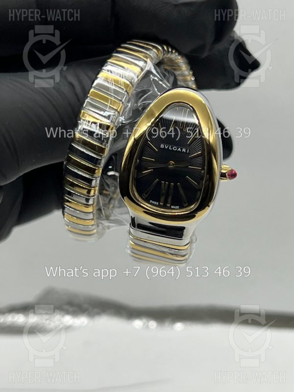 Товар Bvlgari Serpenti Tubogas 35mm Steel Black Фото 16 - Bvlgari Serpenti Tubogas 35mm Steel Black
